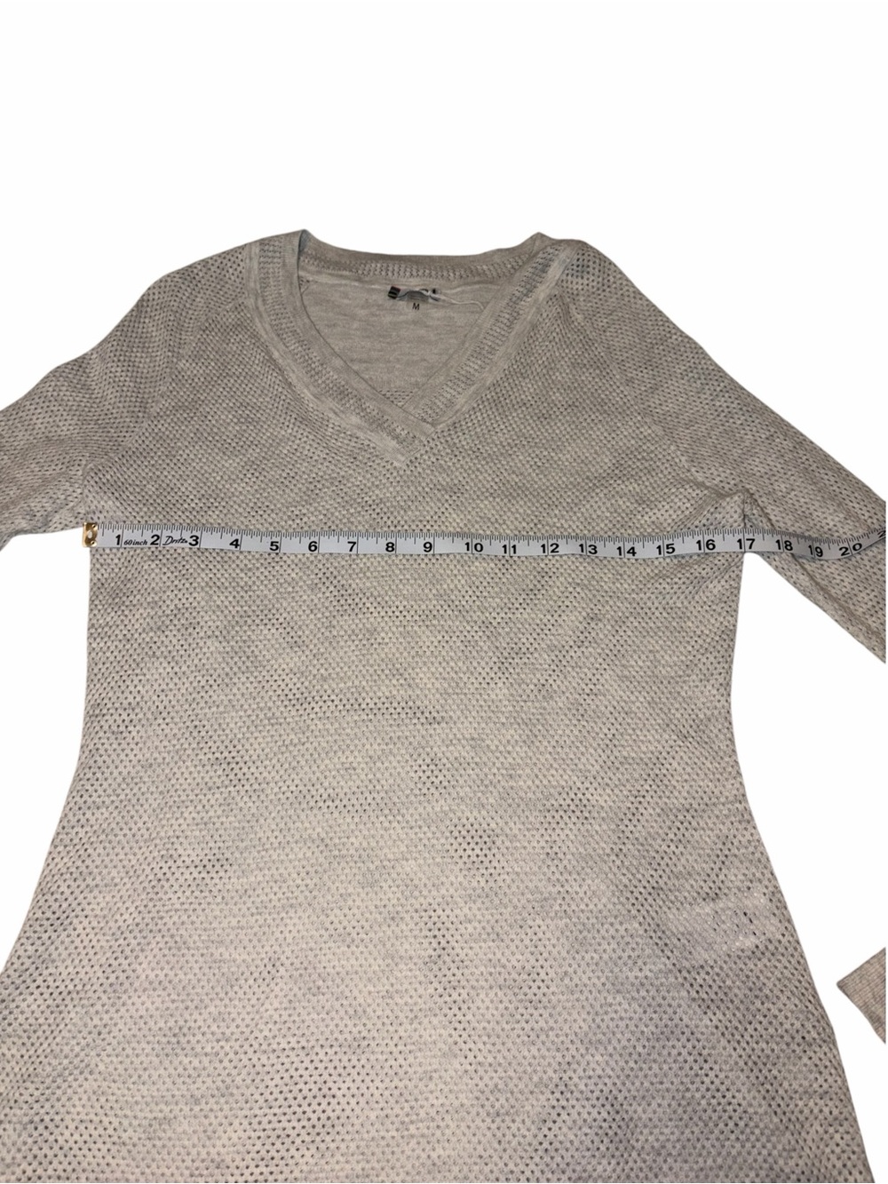 Smartwool Everyday Exploration Tunic Sweater Ash Heather Gray Wool Cotton Medium - Picture 6 of 7